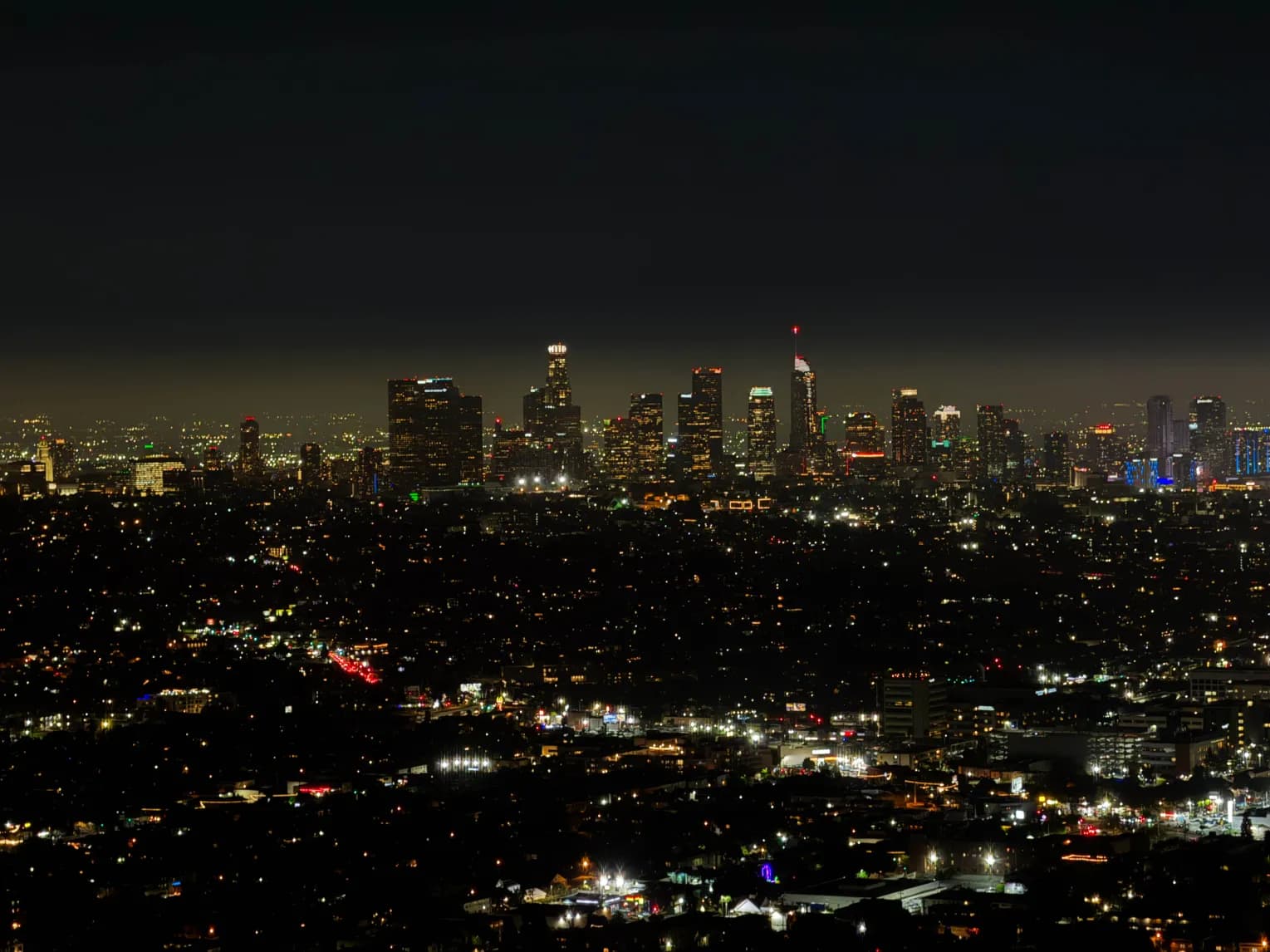Los Angeles by night