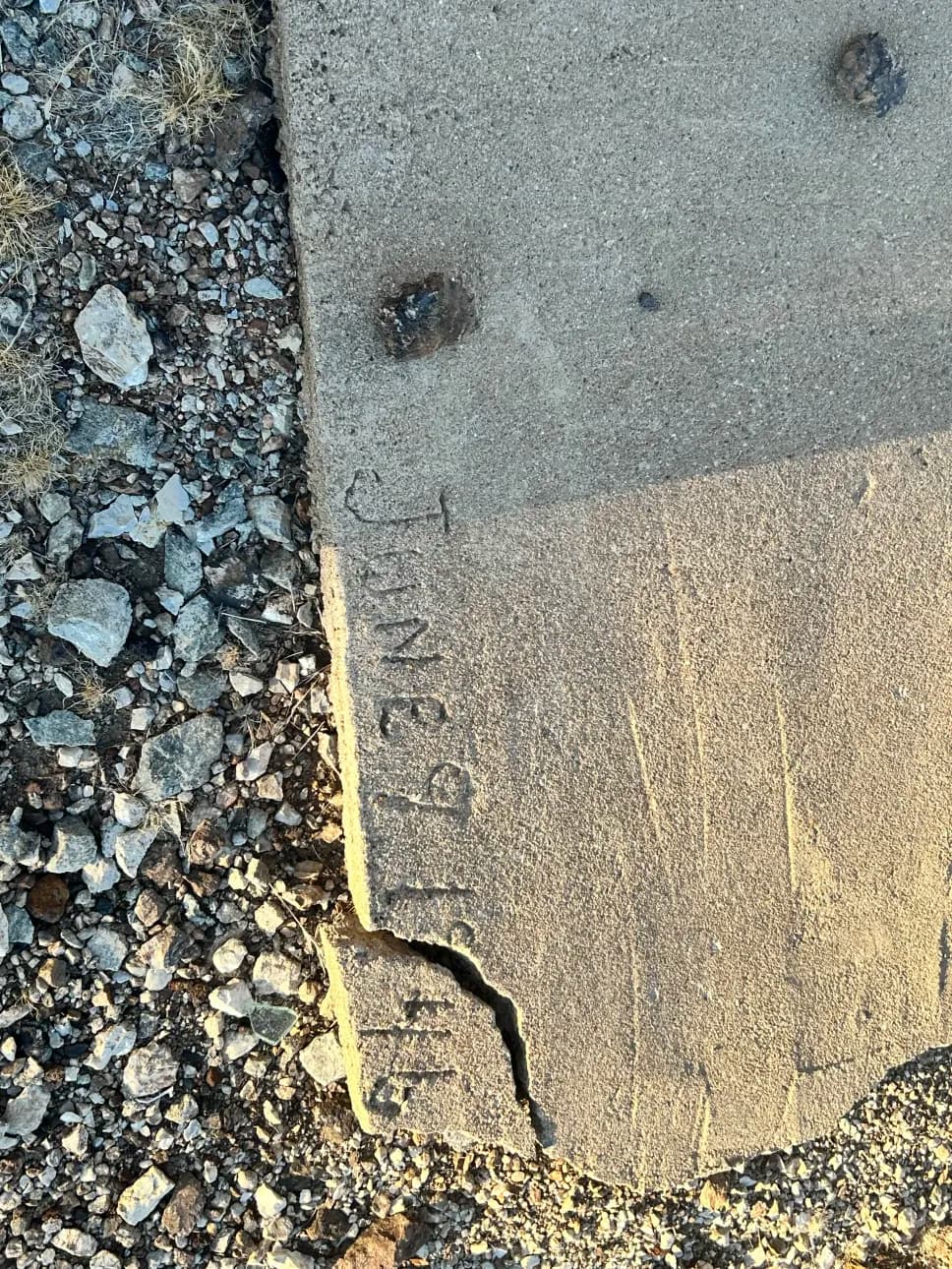 Abandoned mineshaft in Nevada